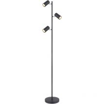 Globo - lámpara de pie - Robby - negro - metal - GU10 - 57910SB