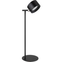Lampe de table applique système de pince cct lampe de bureau aimant led noir
