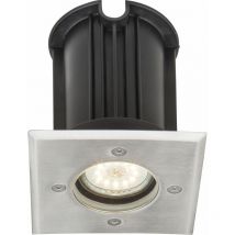 Luminaire extérieur en inox carré