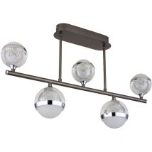 Plafonnier plafonnier lampe de salon télécommande led l 60 cm dimmable