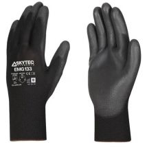 Globus EMG133 Polyester PU Safety Glove Size -6 Size Extra Small- you get 5