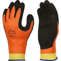 Globus Showa 406 Latex Coat Insulated Grip Glove Orange/Black Size 10/2XL