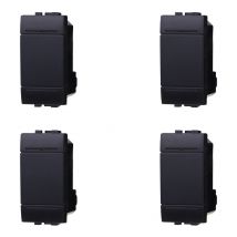 4er-Set Umsteller 1P 16A 250V Kompatibel mit Living-Serie - Gloca