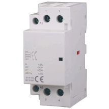 Gloca - Ac-schütz, Din-schiene, 2p, 220 V, 40 A, 2 Schließerkontakte