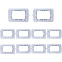 Lot de 10 supports 3 places compatibles avec la série Matix - Gloca