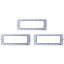 Lot de 3 supports 6 places compatibles avec la série Matix - Gloca