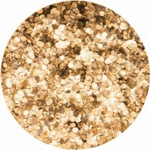 Glorex Gmbh - Glorex Brillant-Glitter holo goldfarben 9 g Bastelmaterial