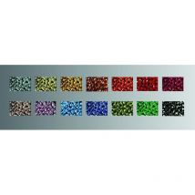 Glorex Gmbh - Glorex Glasschliff Perlen 6 mm 50 Stück, schwarz Schmuckbasteln