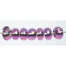Glorex Rocailles Perlen 4,5 mm 17 g amethyst Schmuckbasteln