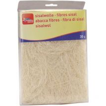 Glorex Sisalgras in Box 30 g natur Bastelmaterial