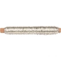 Glorex Wickeldraht silberfarben, 0,5 mm Bastelmaterial