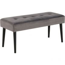 Glory Sitzbank Velours grau.