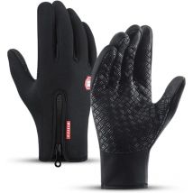 Gloves Touch Screen Windproof Gloves are Warm and Adjustable.Suitable for Outdoor Running, Cycling, Fishing, Skiing and Other Sports and Work Warm
