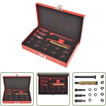 The Living Store Glühkerzengewinde-Reparaturset 15-tlg. M10 x 1,0 mm - Glühkerzengewinde Reparatur - Handwerkszeug - Werkstatt Ausrustung - Auto