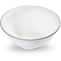 Gmundner Keramik - Gmundner Cerámica Borde gris, ensaladera (ø 26cm)