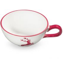 Gmundner Cerámica Bordeauxr. Ciervo, taza de té 0,17 litros