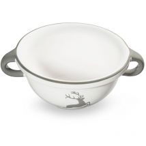 Gmundner Cerámica Ciervo Gris Weitling (ø 17cm)