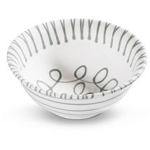 Gmundner Keramik - Gmundner cerámica gris flameado, ensaladera (ø 26cm)