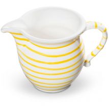 Gmundner Keramik - Gmundner Ceramics Amarillo Flameado, Vaso Vertedor de Leche 0,5 litros
