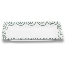Gmundner Keramik - Gmundner ceramics gris flameado, cuenco snack (22x11cm)