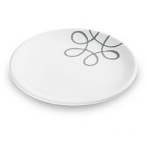Gmundner Keramik - Gmundner Ceramics Pur Flamed Grey, Plato de postre Taza (ø 20cm)