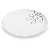 Gmundner Ceramics Pur Flamed Grey, Vajilla Taza (Ø 25cm)