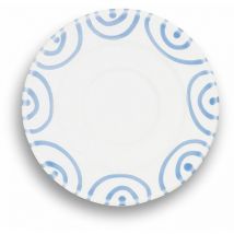 Blaugeflammt, Unterteller Kaffee Gourmet (ø 16cm) - Gmundner Keramik