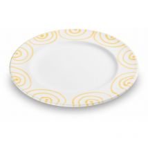 Gelbgeflammt, Dessertteller Gourmet (ø 22cm) - Gmundner Keramik