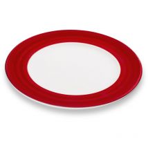 Variation Bordeauxrot Dessertteller Gourmet(Ø18cm) - Gmundner Keramik