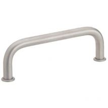 Ganter GN425-8-100-CR Cabinet 'u' Handle Steel Chromed