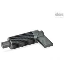 Locking indexing plunger-GN 612-8-M16x1.5-A - Elesa