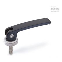 Gn 9274 Cam levers Zinc alloy and stainless steel Threaded screw gn 927.4- - Elesa