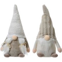 Gnomo de tela, 2 modelos 29 cm