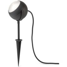 Konstsmide - Lecce Spot à effet extérieur, noir, led haute puissance, 4W 240V, IP44