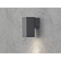 Konstsmide - Monza 7908-370 Außenwandleuchte Halogen Gu10 35 W Anthrazit