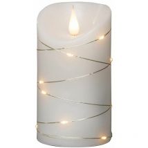 1834-190 led Echtwachskerze, weiß, warmweiß - Konstsmide
