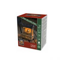 2823-100 led Marktstand Holz Innen Dach Grau - Konstsmide