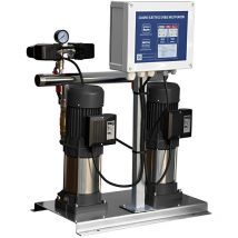 Générateur automatique vertical multicellulaire à double pression gpd bcn Series Raccordement de la pompe: Triphasé - Puissance hp: 2 x 3 hp