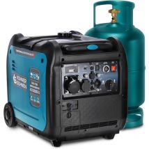 Könner&söhnen - Générateur à essence-gaz de type inverter ks 5500iEG s