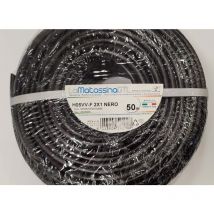 Mehradriges kabel 2x1mm2 50m schwarz - h05vv-f/2x1ne/b50 - Go-at Topline