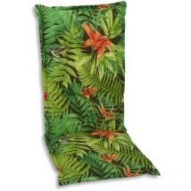Go-de - Hochlehner-auflage Dschungel Sitzkissen Auflage Stuhlauflage Sitz Polster