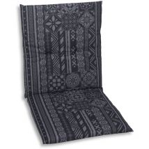 Niederlehner-Auflage 98 cm x 48 cm x 5 cm, grau, anthrazit Auflagen & Hussen - Go-de