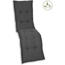 Relax-Auflage 170 cm x 50 cm x 7 cm, grau, anthrazit Auflage - Go-de
