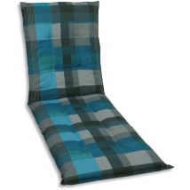 Liegenauflage 190 x 60 x 7 cm blau Auflage Polster Kissen Rollliege - Go-de