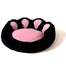 Dogogo - Cama gogift pawpaw negro-rosa l 55 x 55 cm