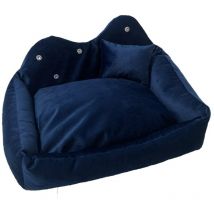 Cama prince azul marino l 52 x 42 x 10 cm