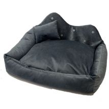 UNKNOWN GO GIFT Lit pour Animal de Compagnie XL Gris 60 x 10 x 45 cm (5905359297239)