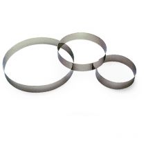 Cercle à entremets en inox - Gobel