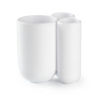 Umbra - Porte brosses à dents Touch Blanc