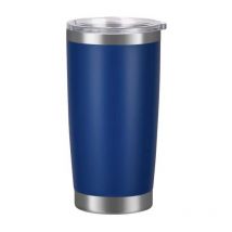 Gobelet de voiture en plastique 304 en acier inoxydable avec gobelet à glace et gobelet à bière